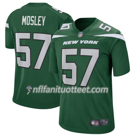 Miesten New York Jets NFL Pelipaita C.J. Mosley 57 Nike Vihreä